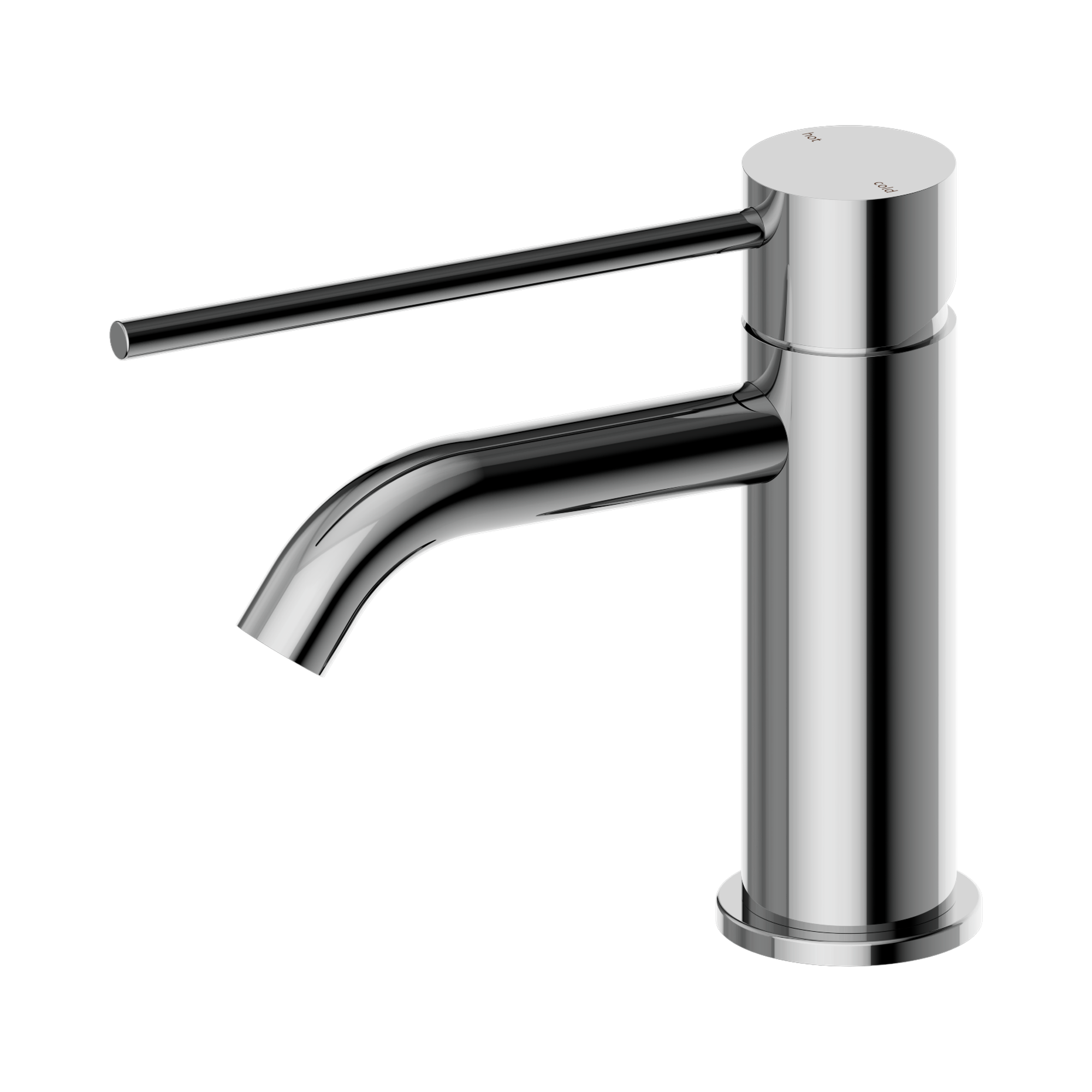 Nero Mecca Care Basin Mixer Extended Lever Chrome