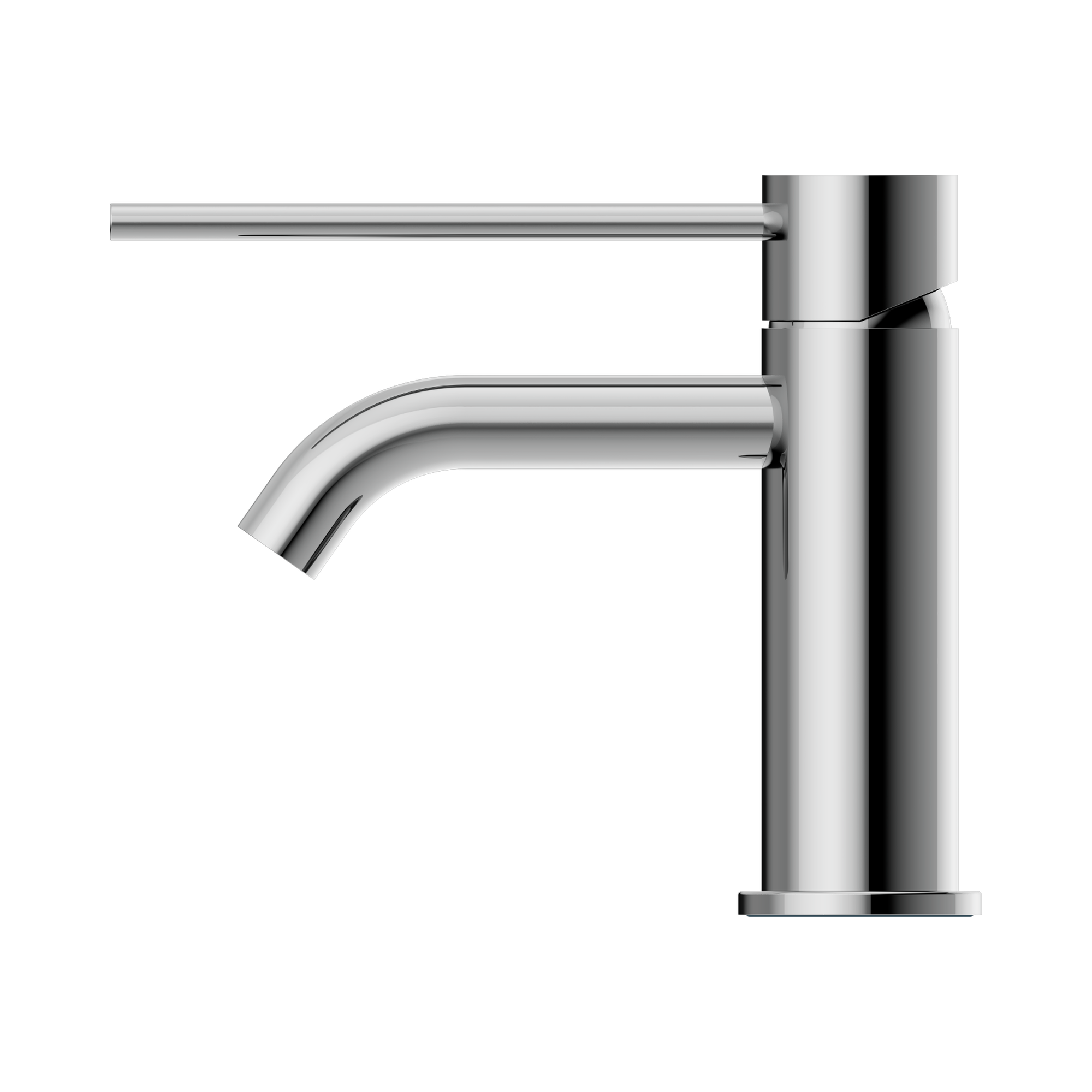 Nero Mecca Care Basin Mixer Extended Lever Chrome