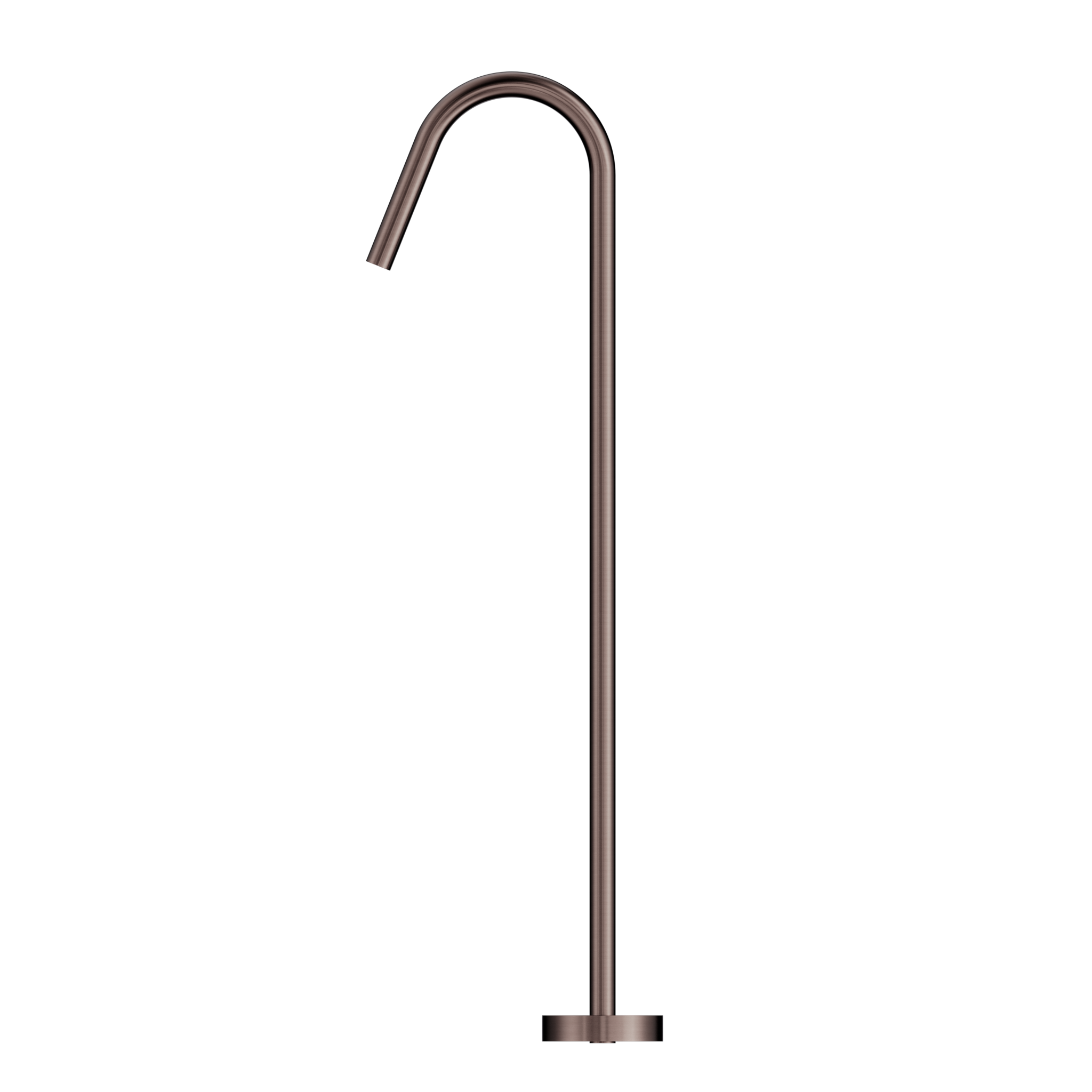 Nero Mecca Freestanding Bath Spout Only Brushed Bronze