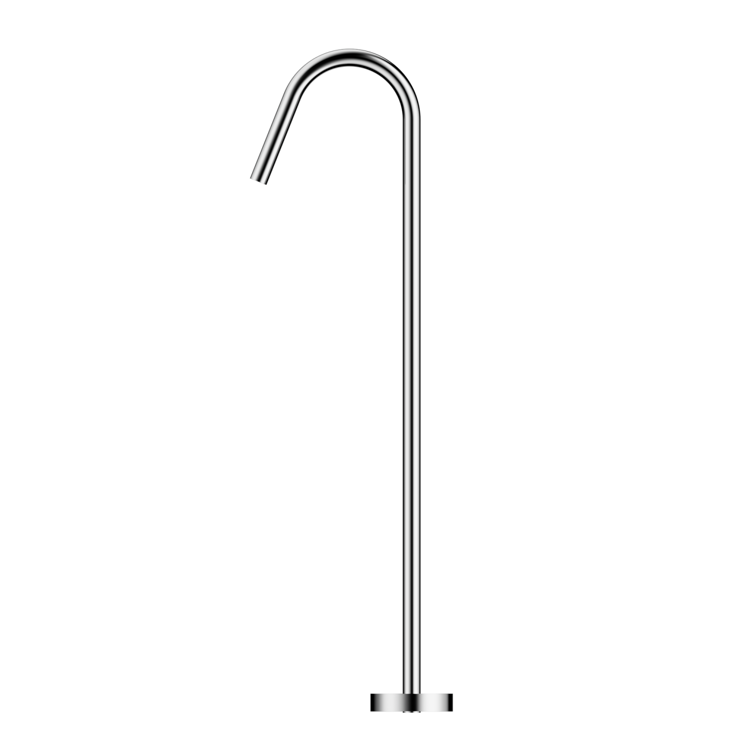 Nero Freestanding Bath Spout Only Chrome