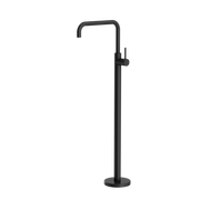 Nero Mecca Freestanding Bath Mixer Square Shape Matte Black