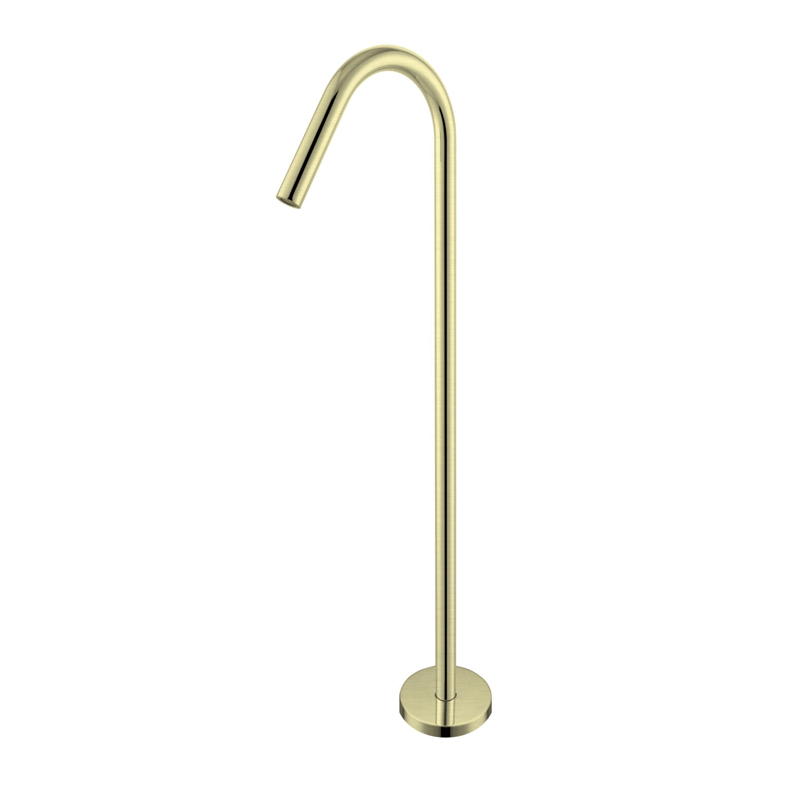 Nero Freestanding Bath Spout Only Brushed Gold