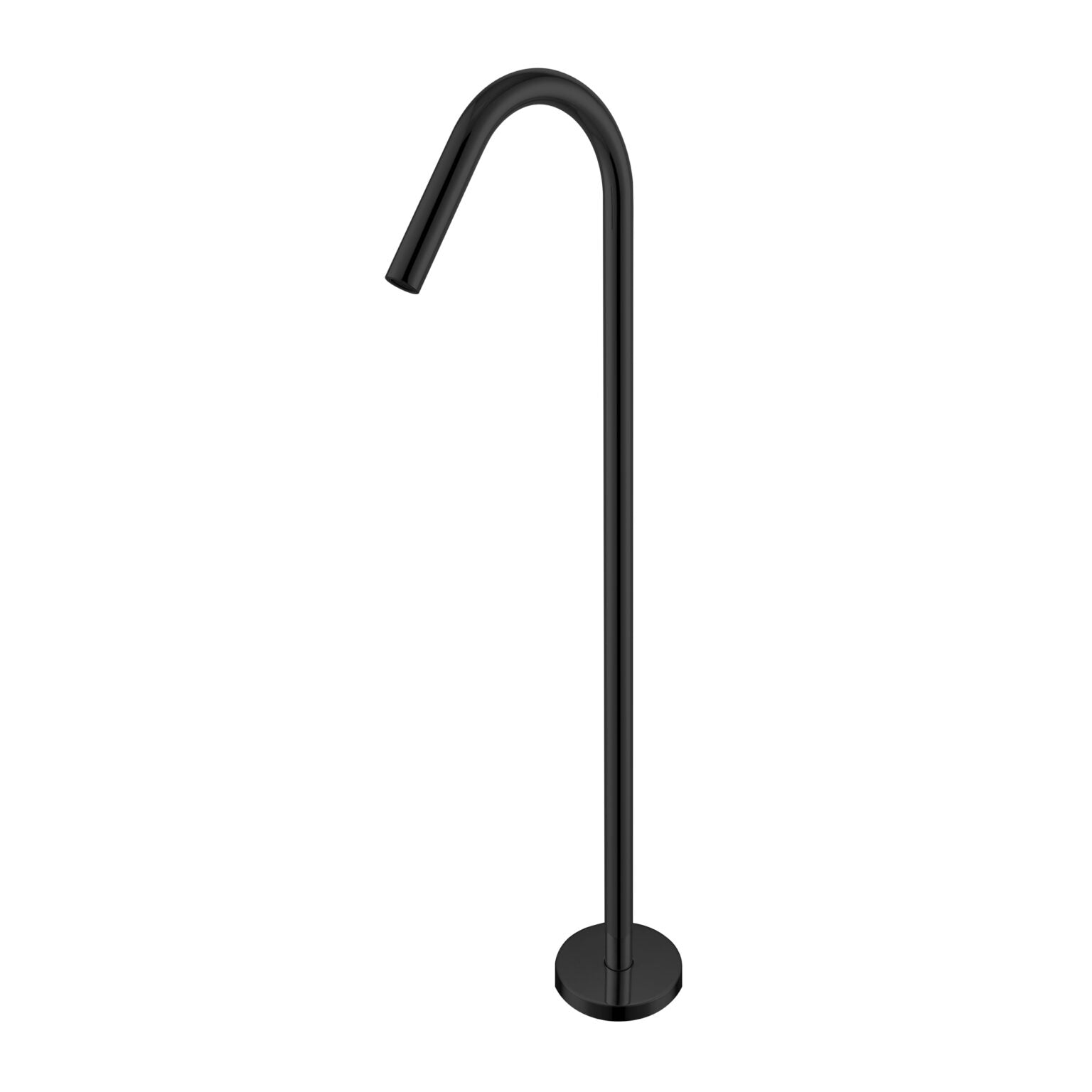 Nero Freestanding Bath Spout Only Matte Black