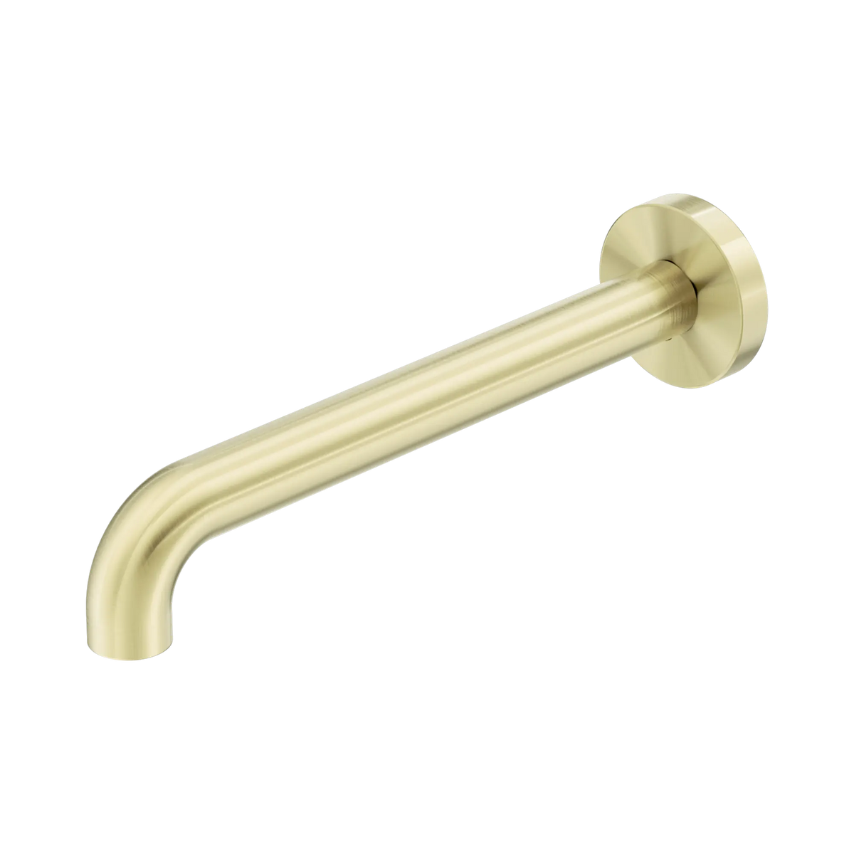 Mecca Basin/Bath Spout Only 230mm II Brushed Gold