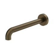 Nero Mecca Basin/Bath Spout Only 230mm II Tumbled Antique Brass