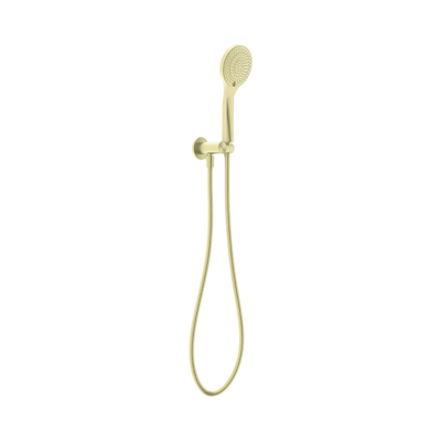 Nero Mecca Shower On Bracket With Air Shower Brushed Gold
