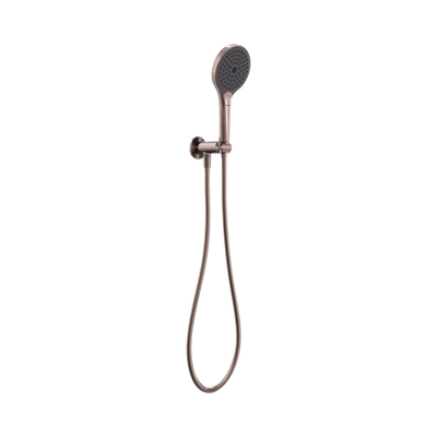 Nero Mecca Shower On Bracket With Air Shower II Brushed Bronze