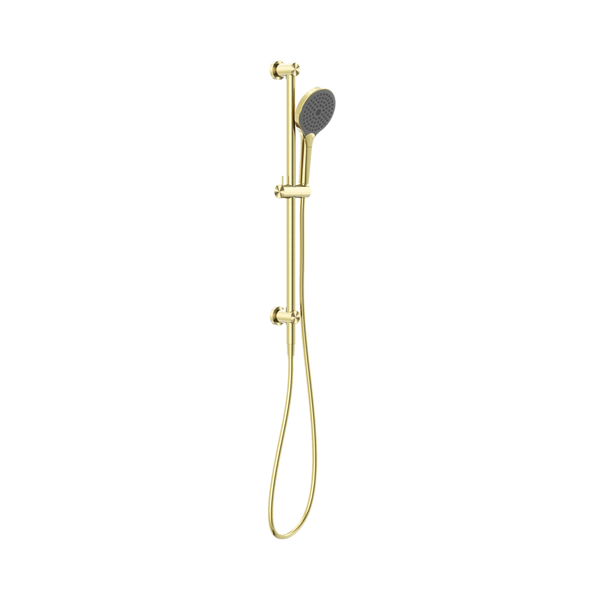 Nero Mecca Shower Rail With Air Shower II Brushed Gold