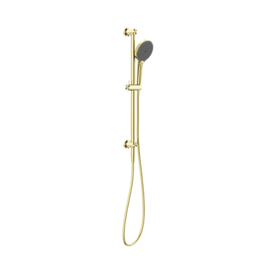 Nero Mecca Shower Rail With Air Shower II Brushed Gold