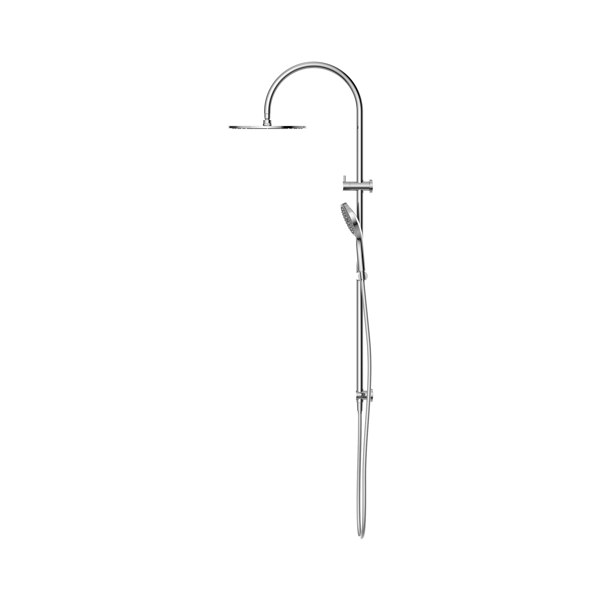 Nero Mecca Twin Shower With Air Shower II Chrome