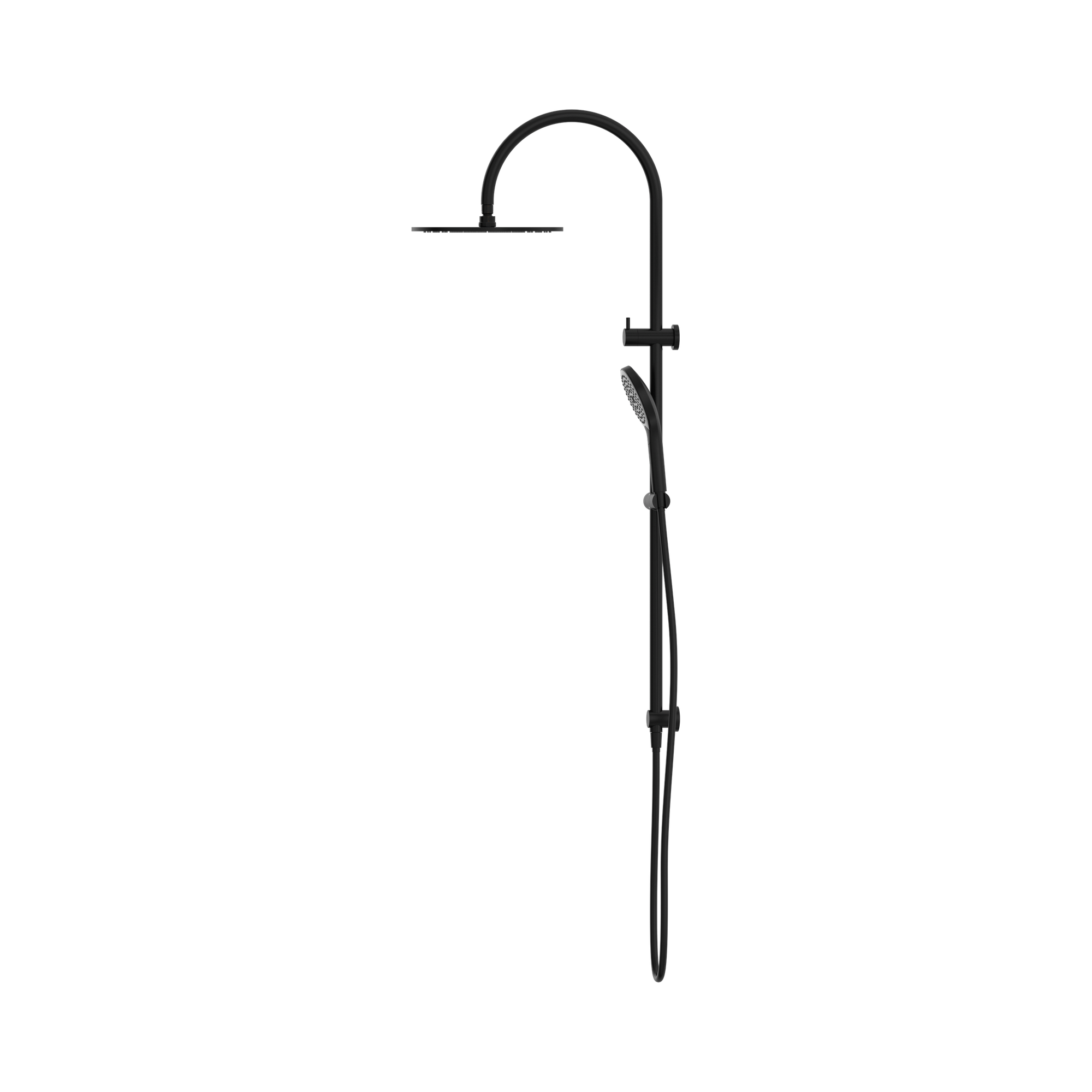 Nero Mecca Twin Shower With Air Shower II Matte Black