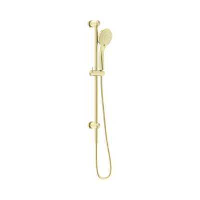 Nero Mecca Shower Rail With Air Shower Brushed Gold