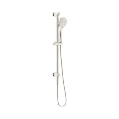 Nero Mecca Shower Rail With Air Shower Brushed Nickel