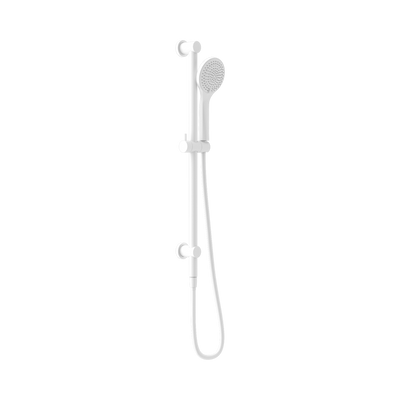 Nero Mecca Shower Rail With Air Shower Matte White