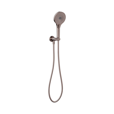 Nero Mecca Shower On Bracket Brushed Bronze
