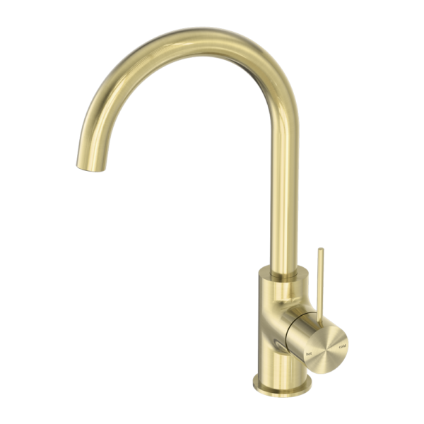 Nero Mecca Kitchen Mixer Brushed Gold