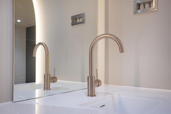 Nero Mecca Kitchen Mixer Brushed Bronze