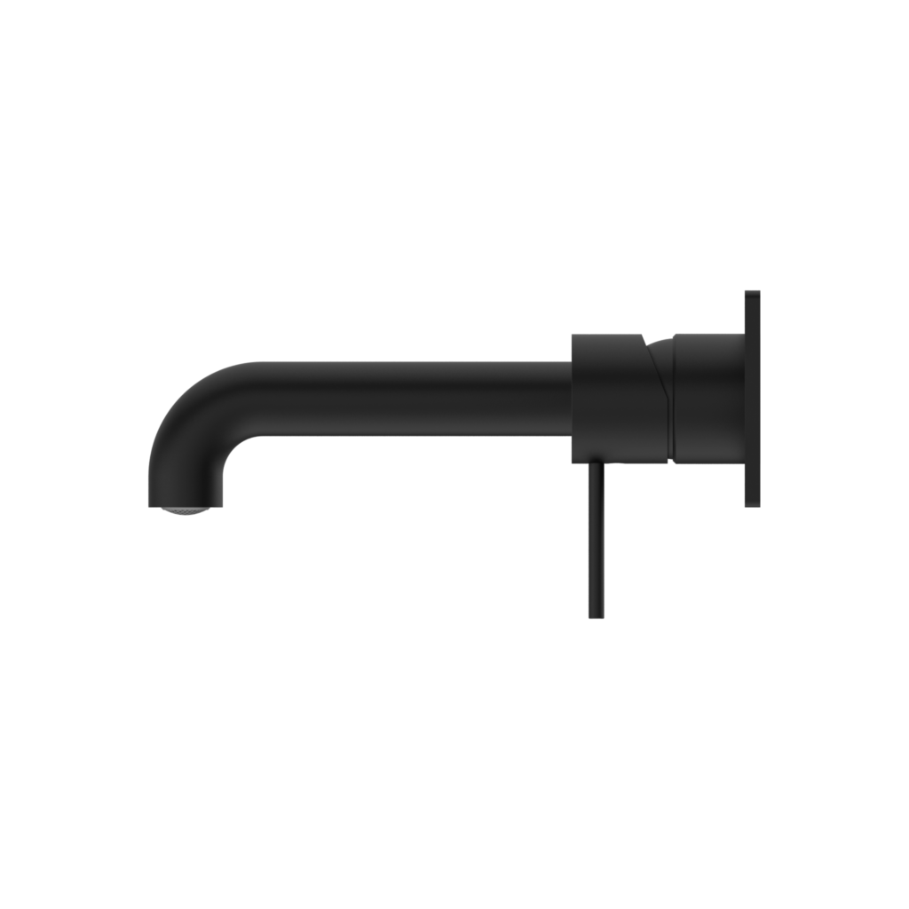 Nero Mecca Wall Basin/Bath Mixer Matte Black
