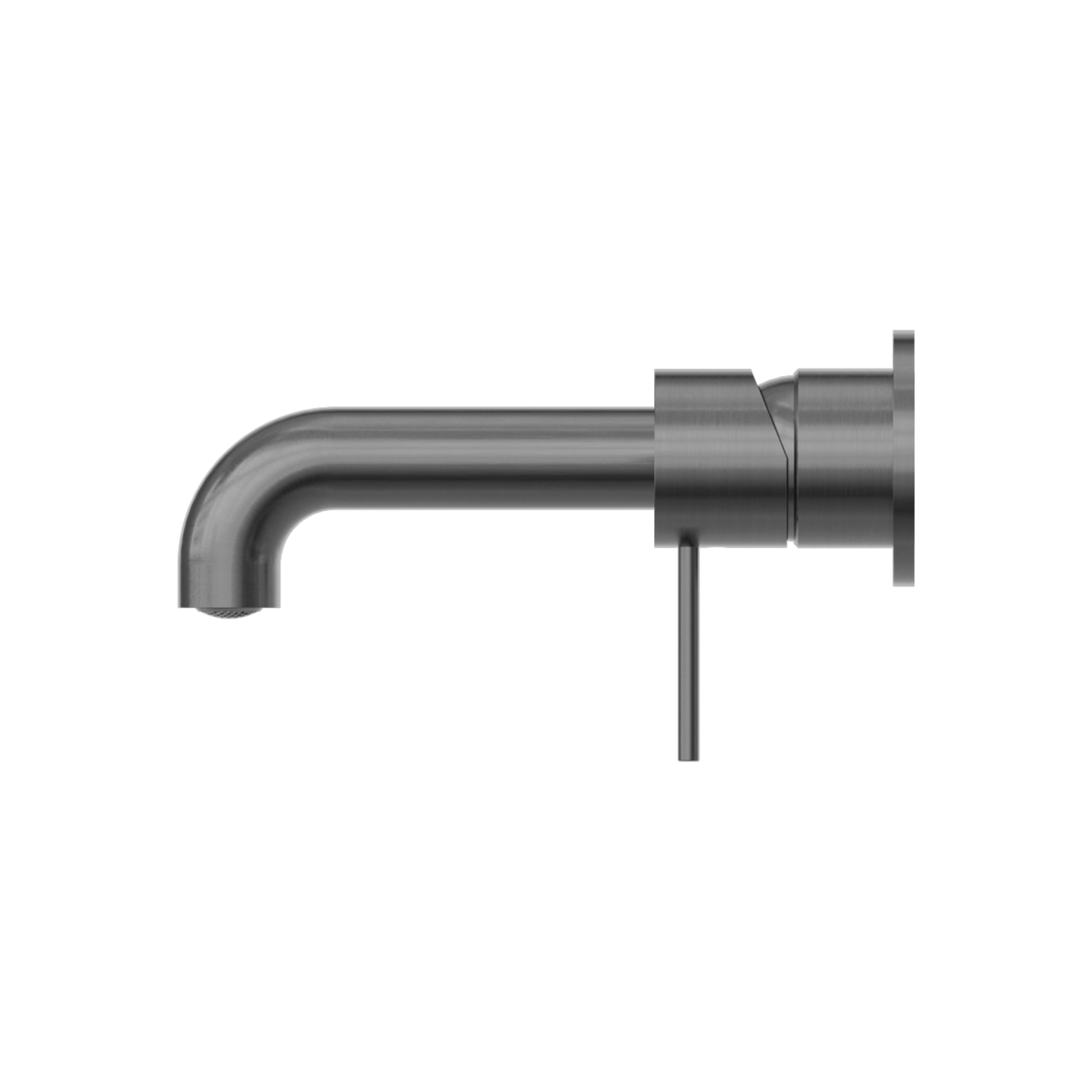 Nero Mecca Wall Basin/Bath Mixer Gun Metal