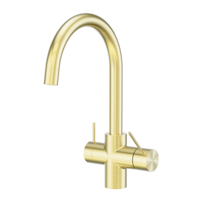 Nero Mecca 3 Way Filtered Mixer Tap Brushed Gold (NR221907eBG)