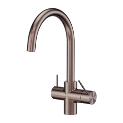 Nero Mecca 3 Way Filtered Mixer Tap Brushed Bronze (NR221907eBZ)