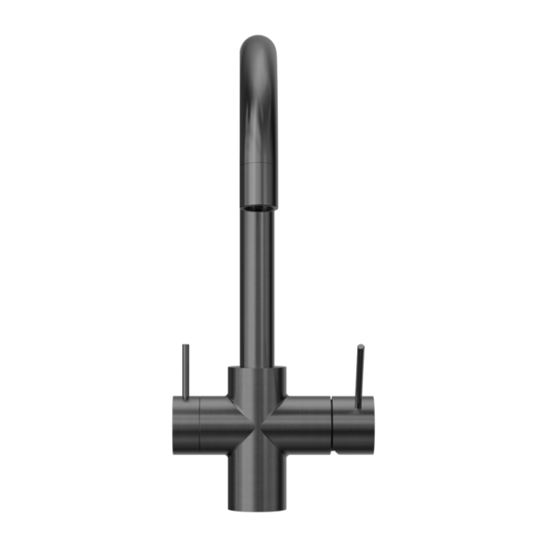 Nero Mecca 3 Way Filtered Mixer Tap Gun Metal (NR221907eGM)