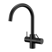Nero Mecca 3 Way Filtered Mixer Tap Matte Black (NR221907eMB) Black