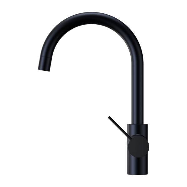 Nero Mecca 3 Way Filtered Mixer Tap Matte Black (NR221907eMB) Black