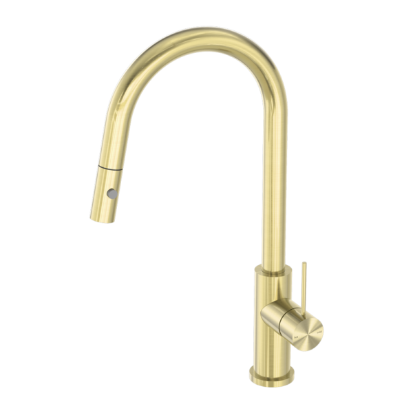 Nero Mecca Kitchen Mixer with Spray Brushed Gold