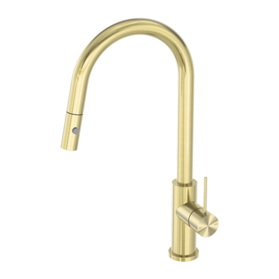 Nero Mecca Kitchen Mixer with Spray Brushed Gold