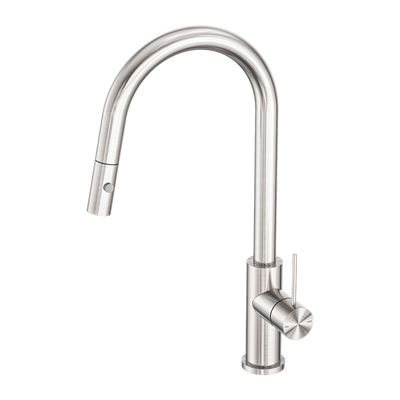 Nero Mecca Kitchen Mixer with Spray Brushed Nickel