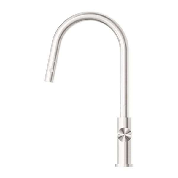Nero Mecca Kitchen Mixer with Spray Brushed Nickel