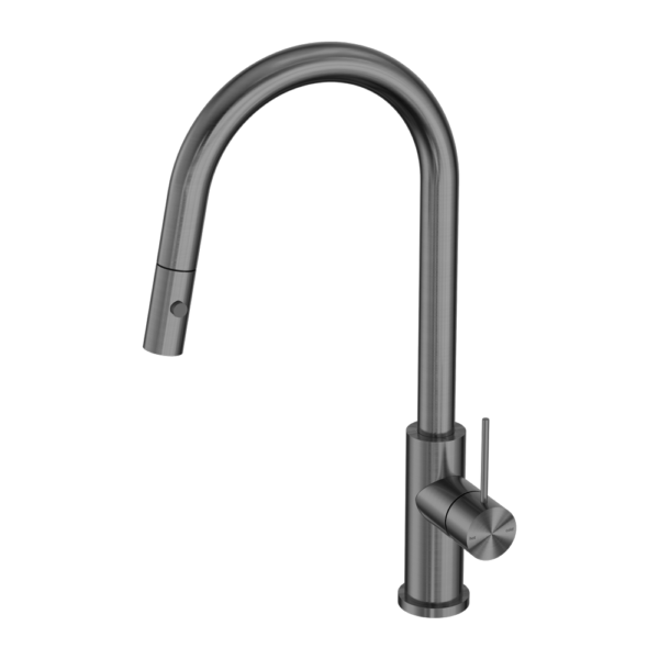 Nero Mecca Kitchen Mixer with Spray Gun Metal