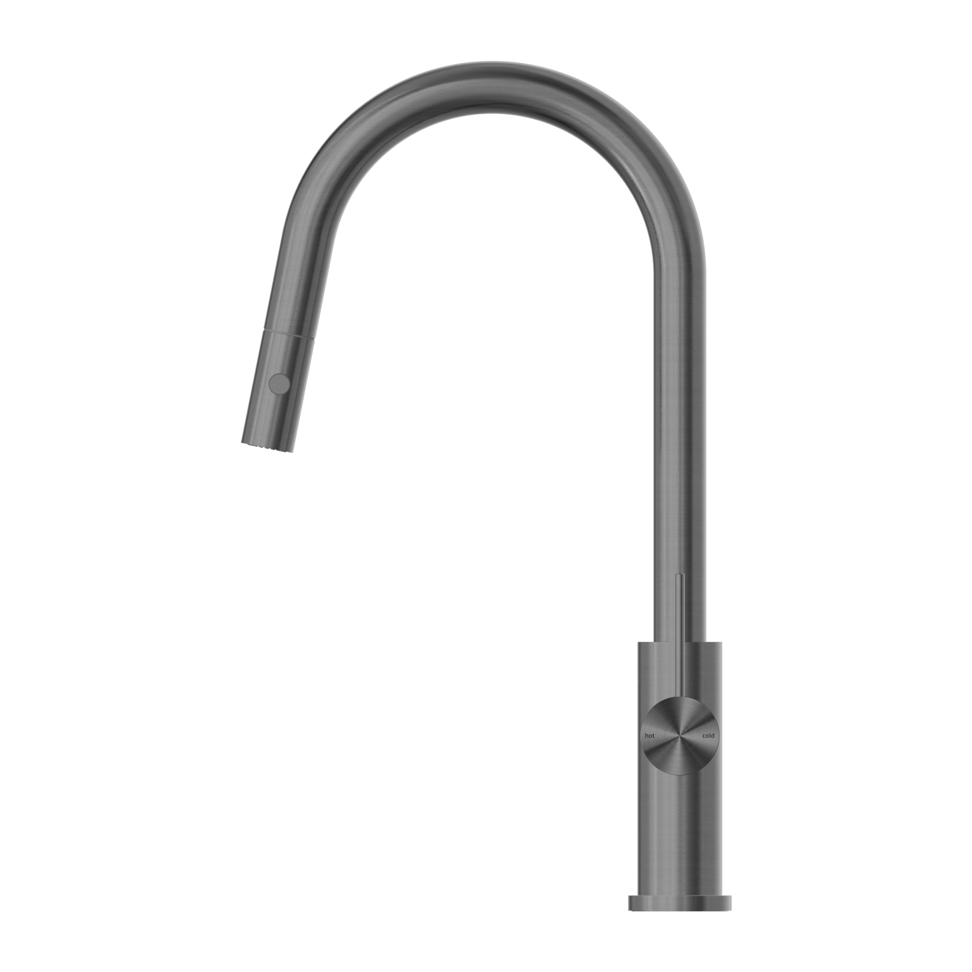 Nero Mecca Kitchen Mixer with Spray Gun Metal
