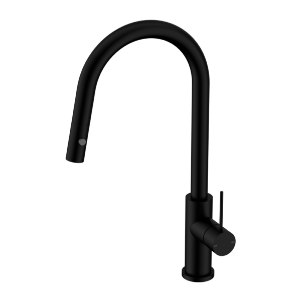 Nero Mecca Kitchen Mixer With Spray Matte Black