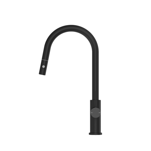 Nero Mecca Kitchen Mixer With Spray Matte Black