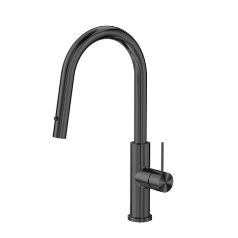 Nero Mecca Smart Sensor Pull Out Kitchen Mixer Gun Metal