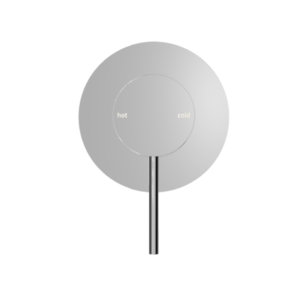 Nero Mecca Shower / Basin Wall Mixer 80mm Plate Chrome