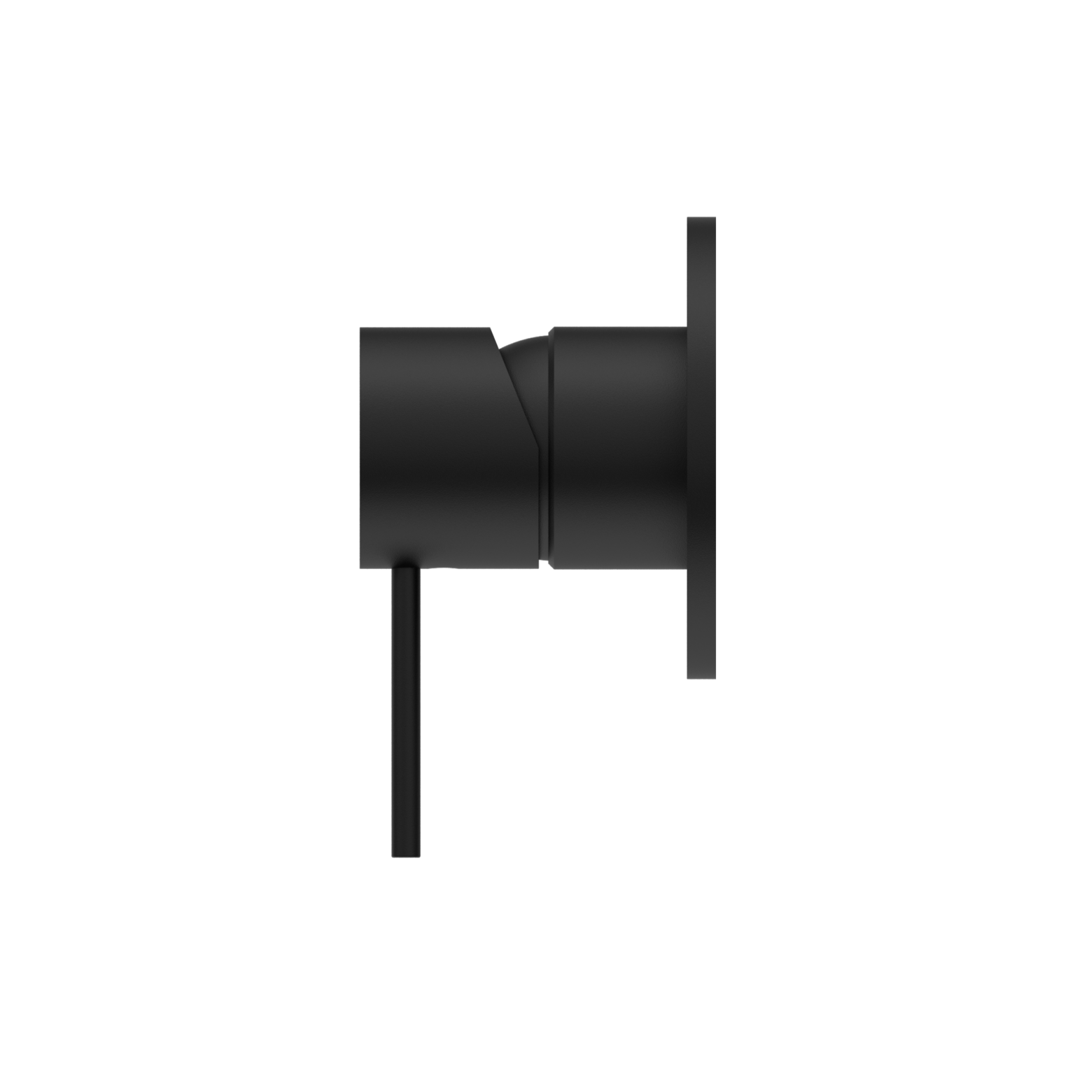 Nero Mecca Shower / Basin Wall Mixer 80mm Plate Matte Black