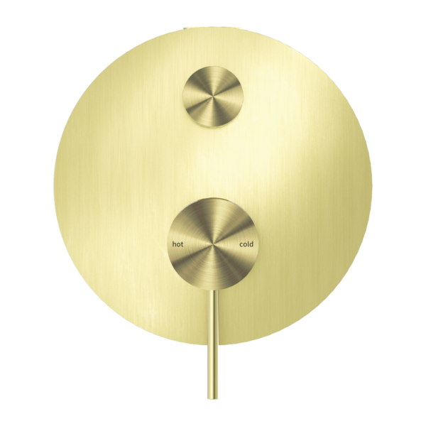 Nero Mecca Shower Mixer with Divertor Brushed Gold