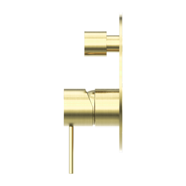 Nero Mecca Shower Mixer with Divertor Brushed Gold