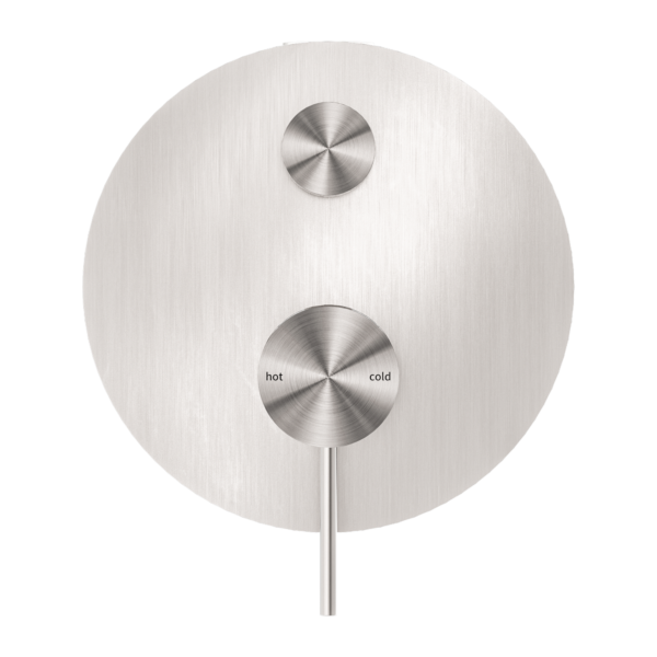 Nero Mecca Shower Mixer with Divertor Brushed Nickel