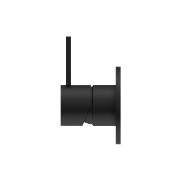 Nero Mecca Shower / Basin Mixer 80mm Plate Handle Up Matte Black