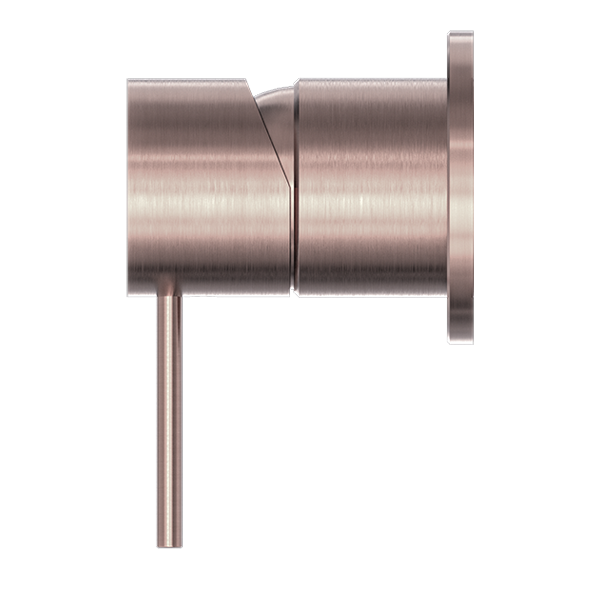 Nero Mecca Shower / Basin Wall Mixer 60mm Plate Brushed Bronze