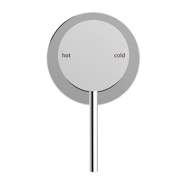 Nero Mecca Shower / Basin Wall Mixer 60mm Plate Chrome