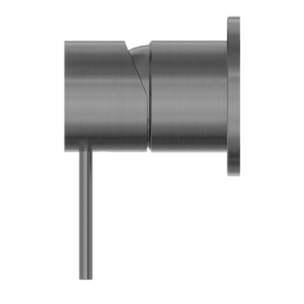 Nero Mecca Shower / Basin Wall Mixer 60mm Plate Gun Metal