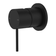 Nero Mecca Shower / Basin Wall Mixer 60mm Plate Matte Black