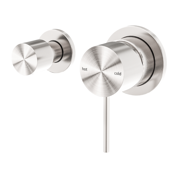 Nero Mecca Shower Mixer With Horizontal 2 Way Diverter Brushed NIckel