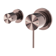 Nero Mecca Shower Mixer With Horizontal 2 Way Diverter Brushed Bronze