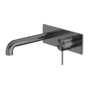 Nero Mecca Wall Basin/Bath Mixer Gunmetal